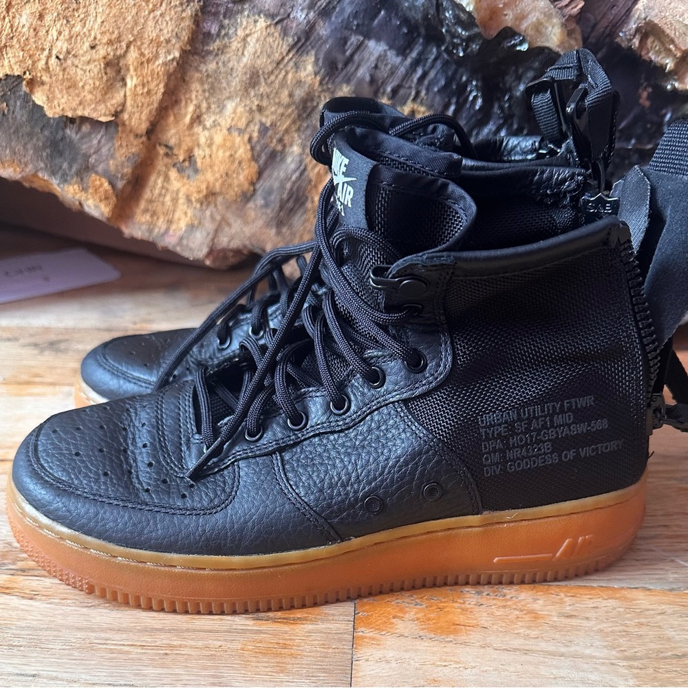 Nike Black SF Air Force 1 Utility
